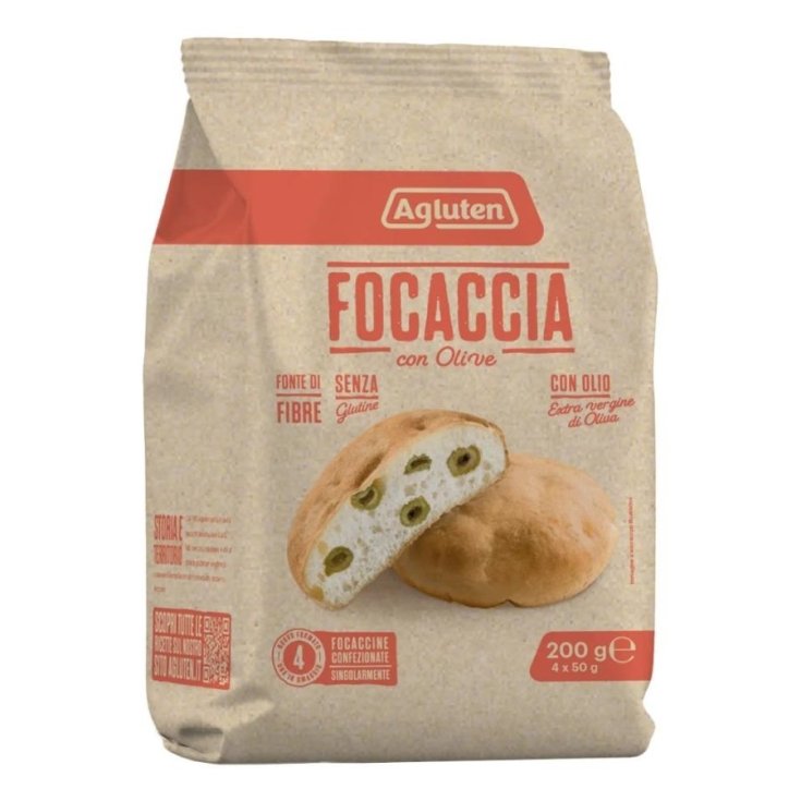 Agluten Focaccia alle Olive senza Glutine 200 g